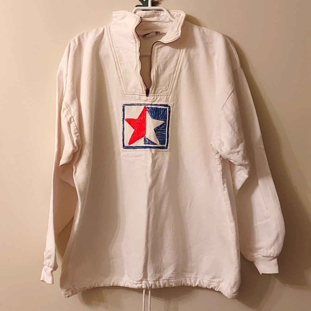 Vintage white sweatshirt